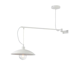 Φωτιστικό Τοίχου - Απλίκα I-Eldorado-AP-BCO E27 128x83x30cm White Luce Ambiente Design