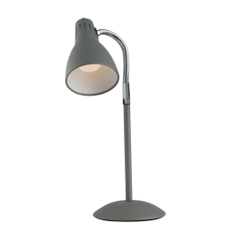Φωτιστικό Γραφείου I-Logiko-L GR E14 43x13cm Grey Luce Ambiente Design