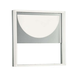 Φωτιστικό Τοίχου Art AP.ART/SILVER 25x25x9cm 3000K - 4000K Silver Ondaluce