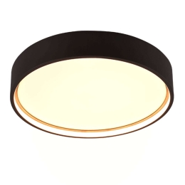 Πάνελ Led Doha 641310232 45x5cm 29W 1xSMD-LED 2300+3000+4000K 3260lm Black Trio Lighting Στρόγγυλο