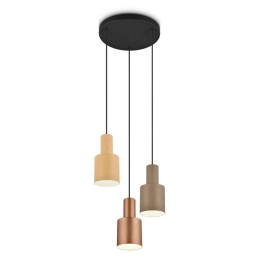 Φωτιστικό Οροφής Agudo 319430317 37x150cm 3xE27 40W Multi Trio Lighting