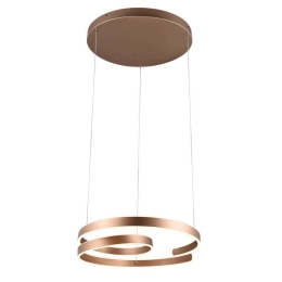 Φωτιστικό Οροφής Marnie 344110165 65x150cm 1xSMD 68W 8000lm 3000K Coffee Trio Lighting
