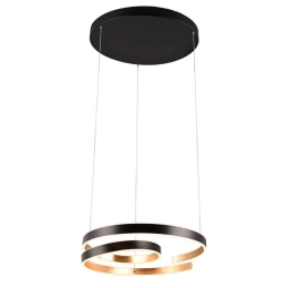 Φωτιστικό Οροφής Marnie 344110180 65x150cm 1xSMD 68W 8000lm 3000K Black Trio Lighting