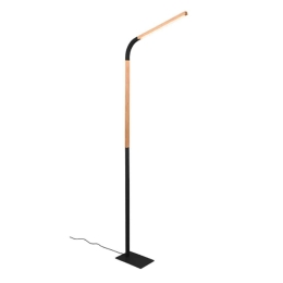 Φωτιστικό Δαπέδου Norris 445210132 22x140/169cm 1xSMD 11W 1400lm 3000K Black-Natural Trio Lighting