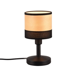 Φωτιστικό Επιτραπέζιο Bolzano R51661032 12x21cm 1xE14 10W Black-Beige RL Lighting