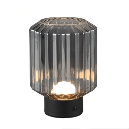 Φωτιστικό Επιτραπέζιο Lord R57761154 13x19cm 1xSMD 1,5W 100lm 3000K 1,5W 100lm 3000K Black-Smoke RL Lighting
