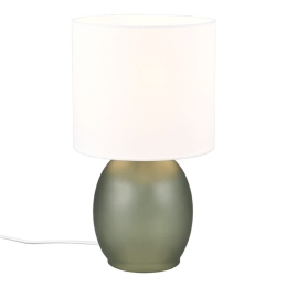 Φωτιστικό Επιτραπέζιο Vela 517900115 18x29cm 1xE14 10W Green-White Trio Lighting