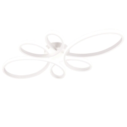 Φωτιστικό Οροφής - Πλαφονιέρα Fly 645619131 83x45x7cm 1xSMD 32W 3900lm 4000K IP20 White Trio Lighting
