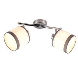 Φωτιστικό Οροφής - Spot Davos R81552006 2xE14 35x23x12cm White-Chrome RL Lighting