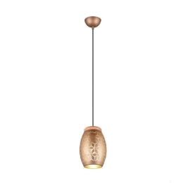 Φωτιστικό Οροφής Κρεμαστό Bidar R31571065 E27 15x150cm Coffee RL Lighting