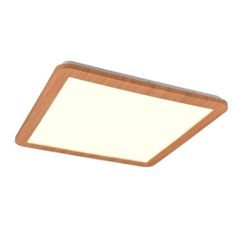 Φωτιστικό Οροφής - Πλαφονιέρα Camilus R62932035 SMD LED 2700lm 3000K 40x3x40cm Natural-White RL Lighting Ακρυλικό,Πλαστικό
