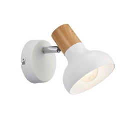 Φωτιστικό Τοίχου Latika R81521031 E14 12x17x10cm White RL Lighting