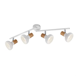 Φωτιστικό Οροφής - Spot Latika R81524031 4xE14 71x18x10cm White RL Lighting