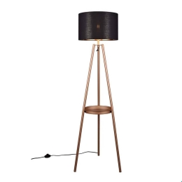 Φωτιστικό Δαπέδου Colette R41561065 E27 57x152cm Βlack-Gold RL Lighting