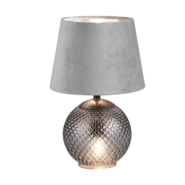 Επιτραπέζιο Φωτιστικό Jonna R51242054 2xE14 29x18cm Smoke-Grey RL Lighting