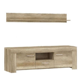 Έπιπλο TV 36116-SK-TV Γκρι 155x50x47cm