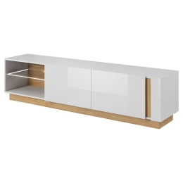 Έπιπλο TV 36146-ARCW-BTV Λευκό+Grandson 187.5x45.5x40cm