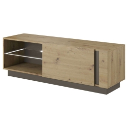 Έπιπλο TV 36146-ARC-STV Artisan+Γραφίτης 138.1x45.5x40cm