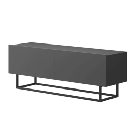 Έπιπλο Τηλεόρασης 02110-ENJ-g 120x47x37cm Anthracite Μοριοσανίδα