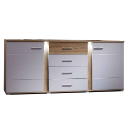 Μπουφές Με Φωτισμό Spurt Spurt_21 170x87x43cm Natural-White