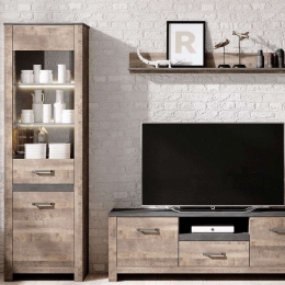 Σύνθεση Sand (Σετ 3Τμχ) Sand L_SAND_36_HV 265x196x40cm Sand-Anthracite