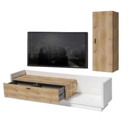 Σύνθεση Talina (Σετ 2Τμχ) Talina_36_ec_1 240x175x48cm Oak-White