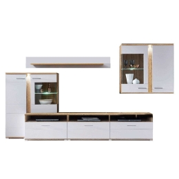 Σύνθεση Με Φωτισμό Spurt 36_SP 340x54x197cm Natural-White