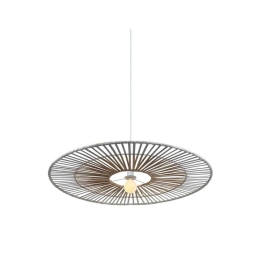 Φωτιστικό Οροφής 19107 Φ40 White-Natural Bamboo