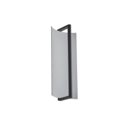 Φωτιστικό Τοίχου - Απλίκα Led 19115 6W 3000K 100Lm Black Αλουμίνιο