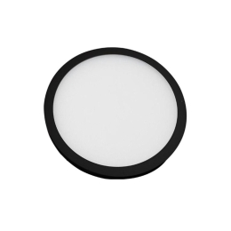 Panel Led 19170 Φ11 7W 3000K 95Lm Black Στρόγγυλο Αλουμίνιο