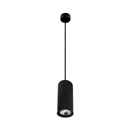 Φωτιστικό Οροφής Led S063-24 9W 3000K 80Lm Black Αλουμίνιο