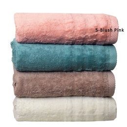 Πετσέτες Spa Σετ 3τμχ 5 Blush Pink Anna Riska Σετ Πετσέτες 70x140cm 100% Βαμβάκι