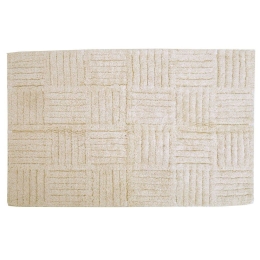 Πατάκι Μπάνιου Des. Domino Blue Anna Riska 50 X 80 50x80cm 100% Βαμβάκι