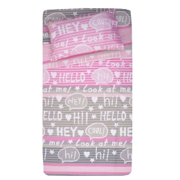 Πάπλωμα Βρεφικό Σχ. Μόργκαν Pink Viopros 120x160cm 100% Βαμβάκι