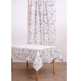 Runner Λίντα Σετ 2τμχ Ecru Viopros 45Χ140 45x140cm Πολυέστερ