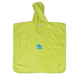 Πόντσο Βρεφικό Καρχαρίας Light Green Viopros