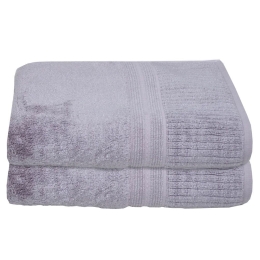 Πετσέτα Modal 3 Grey Anna Riska Προσώπου 50x100cm Βαμβάκι-Φυσική Ίνα