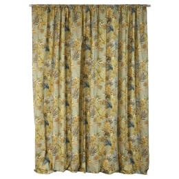 Κουρτίνα Allesia Με Τρέσα 5 Green Anna Riska 280x270 100% Βαμβάκι