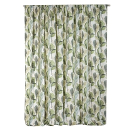 Κουρτίνα Aquarella Με Τρέσα 4 Green Anna Riska 140X270cm 100% Βαμβάκι
