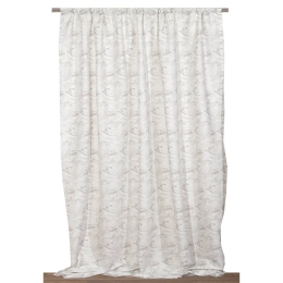 Κουρτίνα Colin Με Τρέσα 8 Choco Anna Riska 280x270 Βαμβάκι-Πολυέστερ