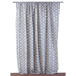 Κουρτίνα Filip Με Τρέσα 1 Ivory Anna Riska 140X270cm 100% Βαμβάκι