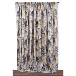 Κουρτίνα Forest Με Τρέσα Beige Anna Riska 280x270 100% Βαμβάκι