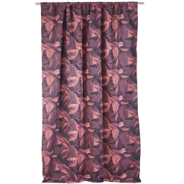 Κουρτίνα Kim Με Τρέσα 5 Bordo Anna Riska 280x270 100% Βαμβάκι