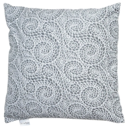 Μαξιλάρι Διακοσμητικό 1443 (Με Γέμιση) Grey Anna Riska 55X55 Chenille