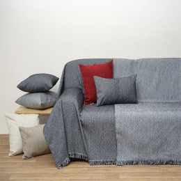 Ριχτάρι 1440 Black Anna Riska Πολυθρόνα 180x150cm Chenille