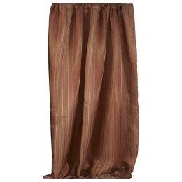 Κουρτίνα Mε Τρέσα 12540 1 Brown Viopros 140X270cm Πολυέστερ