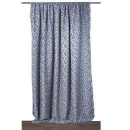 Κουρτίνα Mε Τρέσα 6146 Grey Viopros 280x270 Πολυέστερ