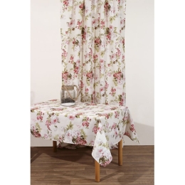Κουρτίνα Mε Τρέσα Ελίζα Multi Viopros 140X270cm Πολυέστερ