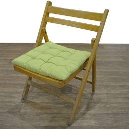 Μαξιλάρι Καρέκλας 583 25-Green Viopros 40Χ40 100% Βαμβάκι