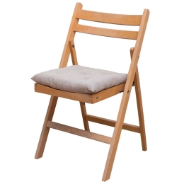 Μαξιλάρι Καρέκλας 584 40x40 5-Beige Viopros 100% Βαμβάκι